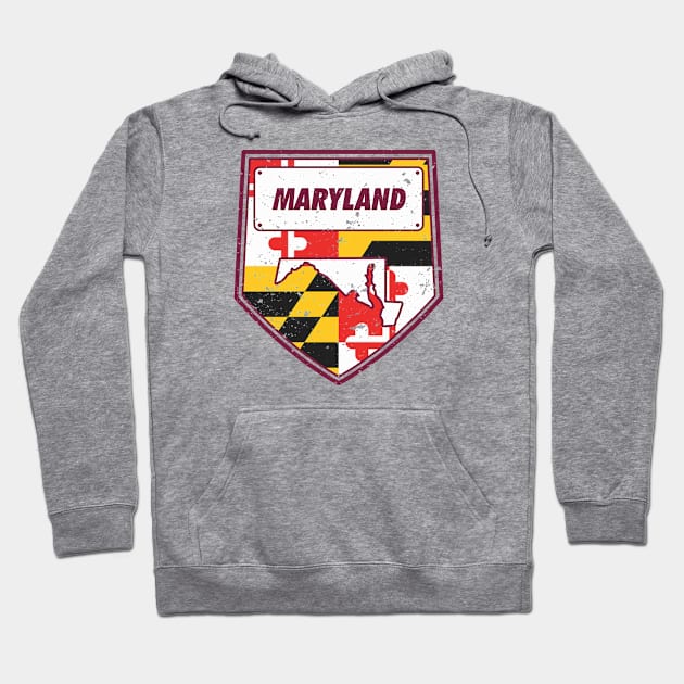 maryland Hoodie by DeekayGrafx